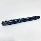 Conway Stewart Vintage Fountain Pen No. 75 Blue Marble 14K Gold Nib