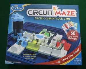 Thinkfun - CIRCUIT MAZE -  Electric Current Logic Game Complete - Picture 1 of 2