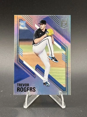 2021 Panini Chronicles Trevor Rogers #46 Elite Miami Marlins - Image 1 of 2
