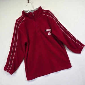 Vintage WSU Cougars Fleecejacke Starter Kinder 7 rot klassisch NCAA Sport Winter - Bild 1 von 19