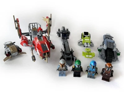 LEGO Star Wars Mandalorian Battle Pack 75267, 75314, 75250 Speeders Minifigures - Image 1 of 4
