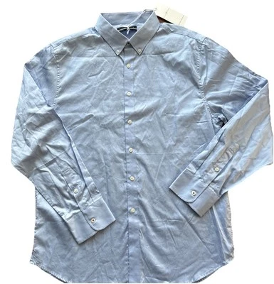 Camisa Five Four Azul Claro Botones Para Hombre XL Manga Larga ¡NUEVA! Foto 1 de 4
