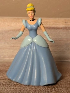 Cenerentola Blu Vestito FiguraDecoPac PVC Plastica Cake Topper Principesse Disney - Foto 1 di 3