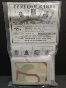 Iraqi Most Wanted Playing Cards Saddam Hussein Liberty Brand New USA Authentic - Picture 1 of 7