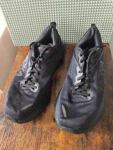 Size 10.5 - Hoka One One Bondi Wide Black - Picture 1 of 5