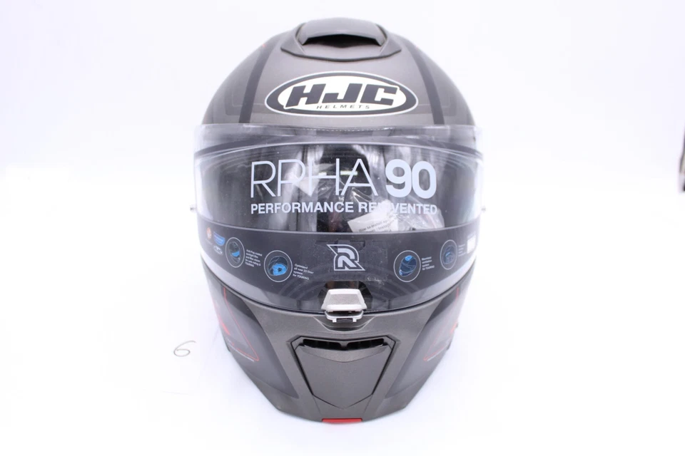 HJC RPHA 90 Dekor Motorradhelm Helm Motorrad Klapphelm Sonnenblende Gr. S NEU - Bild 1 von 4