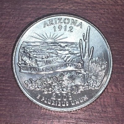 2008-D - Arizona - U.S. State Quarter- UNC from US Mint - Image 1 of 2