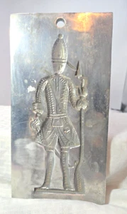 Copia de colección de placa de metal antigua Virginia BAKESHOP FIGURAL MOLD - Imagen 1 de 9