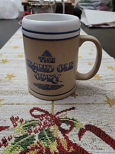 Grand Ole Opry Coffee Mug Beer Stein Stoneware Nashville TN 4" Country Music - Picture 1 of 5