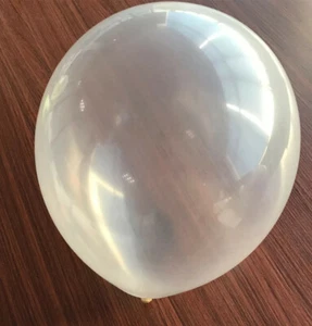 CLEAR SEE THROUGH BALLOONS 36" / 18" Large Helium Quality Wedding Decorations UK - Picture 1 of 3