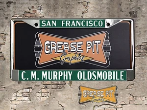 C M Murphy Oldsmobile San Francisco License Plate Frame - Picture 1 of 2