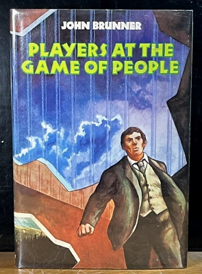 Players at the Game of People SCIENCE FICTION John Brunner 1980 BCE 1 Book HC DJ - Image 1 of 4
