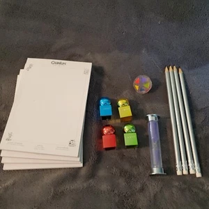 Cranium Primo Edition Replacement Parts - Movers, Timer, Die, Pencils, and Pad - Picture 1 of 6