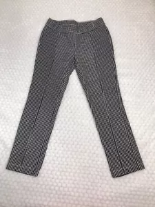 Leggings para niñas talla 6 Gymboree negro/blanco a cuadros diseño gométrico - Imagen 1 de 5