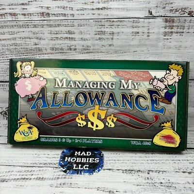 Managing My Allowance Real Life Math Board Game Complete 1st Edition WCA 4608 - Image 1 of 4