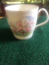 Vintage royal Albert cup mug blossom time pink