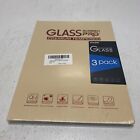 Glass Screen Pro Premium Tempered 3pack iPad screen Protector