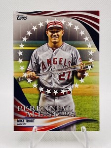 MIKE TROUT 2019 TOPPS UPDATE Perennial All Star