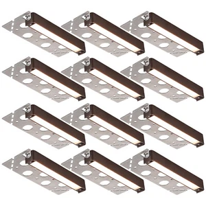 12 Pack LED 3W/4W/5W Hardscape Lighting, 7 Inch Retaining Wall Light, 2700K - Picture 1 of 8