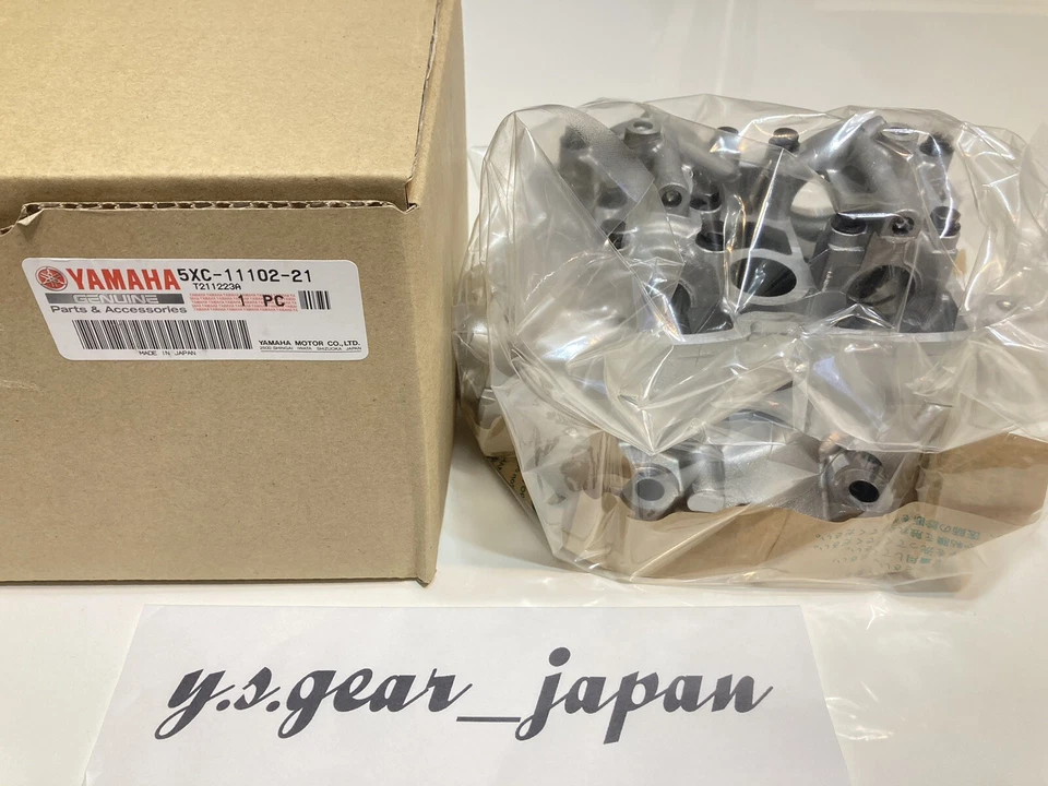 Genuine Yamaha 2007-2009 YZ250F Cylinder Head Assy 5XC-11102-21-00 F/S
