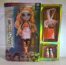 Rainbow High Poppy Rowan Series 1 Fashion Doll with 2 Outfits New in Box MGA