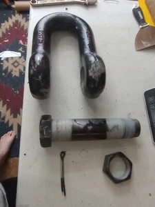 55 Ton- Shackle Lifting, Rigging 2-1/2" Bolt Type Heavy Duty 55WLL - Picture 1 of 13
