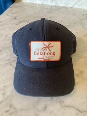 Sombrero Billabong Casual Gorra Parche California - Pequeño - Ajustable Azul Oscuro Naranja Foto 1 de 3