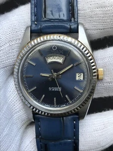 Rare Vintage Omax President Automatic 17 Jewels Swiss Men's Watch - Picture 1 of 21