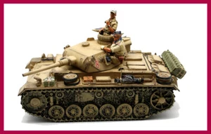 KING AND COUNTRY: AK019 - GERMAN PANZER III TANK AND CREW - NEW - Picture 1 of 6