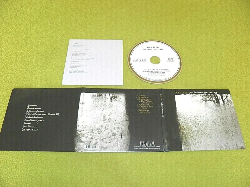 Bon Iver - For Emma, Forever Ago - 2008 CD Digipak EX Alt-Indie / Justin Vernon - Image 1 of 2