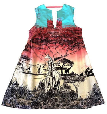 SAVE THE QUEEN Sun Y2K туника/платье без рукавов сделано в Италии - Изображение 1 из 4