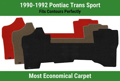 Lloyd Velourtex Front Row Carpet Mat for 1990-1992 Pontiac Trans Sport  - Image 1 of 4