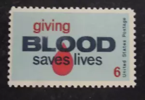 USA 1971 Salute to Blood Donors (MNH) - Picture 1 of 1