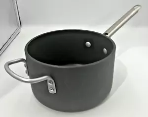 Vintage 8" Calphalon Commercial Hard Anodized Saucepan 8703 ½ 3 ½ Qt - Picture 1 of 9