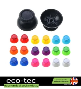 2x Replacement Analog Thumbstick Grips for Sony PS5 Controller (11 colours) - Picture 1 of 14