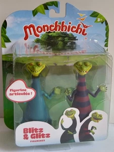 Monchhichi Blitz & Glitz 2-Figure Pack Silverlit - Picture 1 of 1