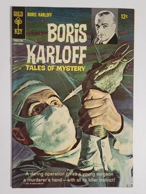 Boris Karloff Tales of Mystery #12 Gold Key 1967 FN 6.0 Silver age Painted Cover - Image 1 of 3