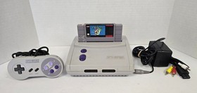 Nintendo SNES Jr Gaming Lot *Tested & Works*