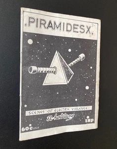 Piramidesx - El Hortelano - Scenes of Electic violence - fanzine 1976 - RARE - Picture 1 of 4
