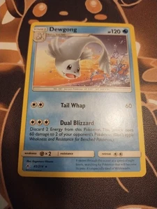 Dewgong 45/214 Sm-Unbroken Bonds Regular-NM - Picture 1 of 2