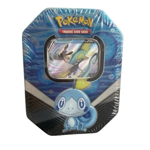 Pokémon Trading Card Game TCG Galar Partners Inteleon V Collectors Tin Seal - Picture 1 of 6