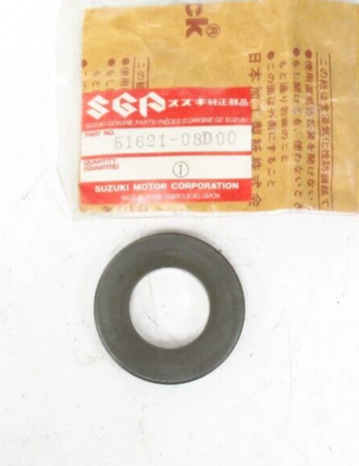 Suzuki RM100 RM125 RM250 RM400 SP250 OEM Upper Steering Bearing Race 51621-08D00 - Image 1 of 1