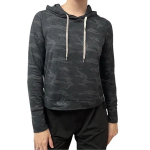 Vuori Halo Essential Hoodie Sweatshirt Gray Black Camouflage Size Extra Small - Picture 1 of 6