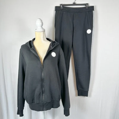 Conjunto de chándal Michael Kors negro con capucha para mujer M/L atletismo deportivo Foto 1 de 4