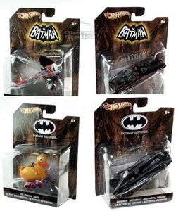 JUEGO DE 4 PIEZAS 2012 BLINDADO EL PINGÜINO BATCOPTER 1966 BATMOBILE TV 1/50 956A - Imagen 1 de 5