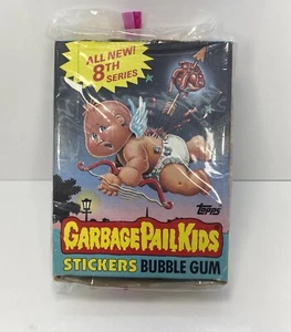 TOPPS GARBAGE PAIL KIDS SERIES 8 / SEALED PACKS / OPEN BOX w/BINDER - Picture 1 of 12