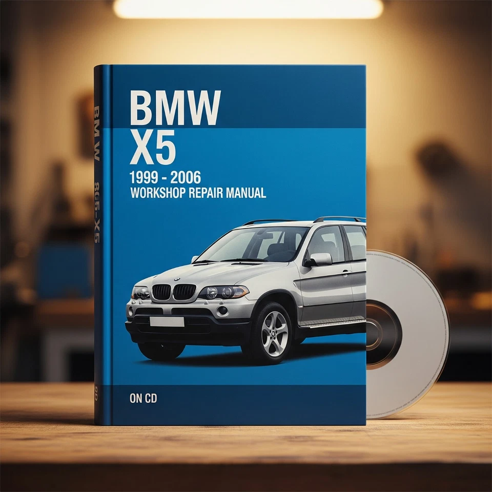 BMW X5 1999 - 2006 [E53] Руководство по ремонту мастерской ручное обслуживание на компакт-диске - Изображение 1 из 1