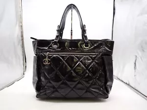 Auth KQD02 Chanel Paris Biarritz tote bag with serial seal Stickiness, peeling - Picture 1 of 12