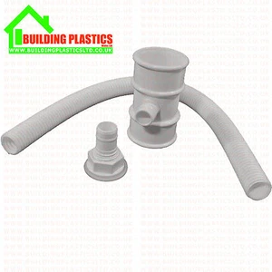 WATER BUTT DIVERTER FOR 50MM ROUND DOWNPIPE WHITE- FLOPLAST MINIFLO RANGE - Picture 1 of 1
