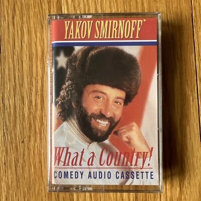 Yakov Smirnoff What A Country! Cassette Tape Live 1994 BRAND NEW SEALED - Image 1 of 4